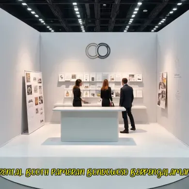 rental booth pameran bondowoso berpengalaman